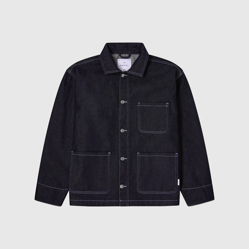 Edwin Trembley Denim Jacket - Blue Unwashed - Front
