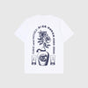 Edwin Sake And Roses Tee - White Garment Washed - Back