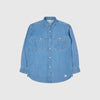 Edwin Work Shirt - Blue Light Used - Front