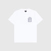 Edwin Sake And Roses Tee - White Garment Washed - Front
