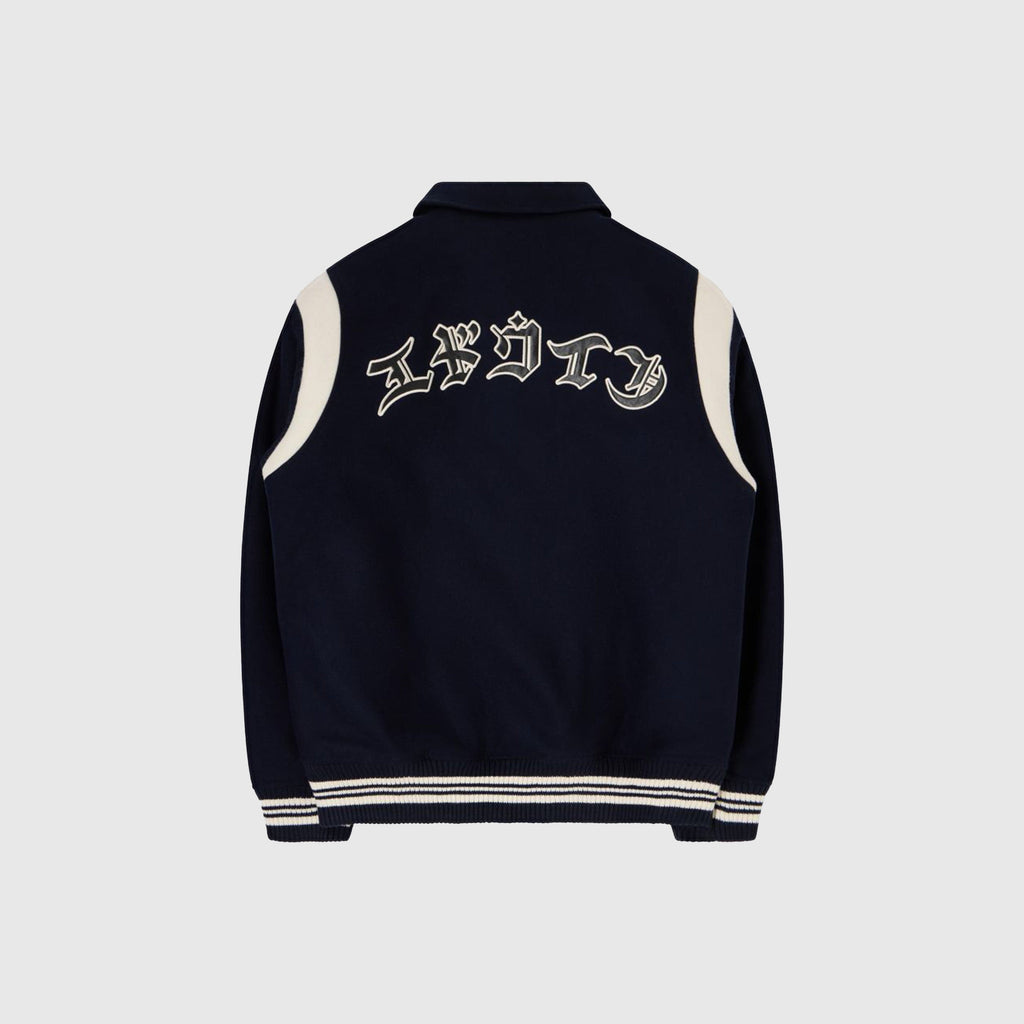 Edwin Campus Jacket Sky - Captain - Back