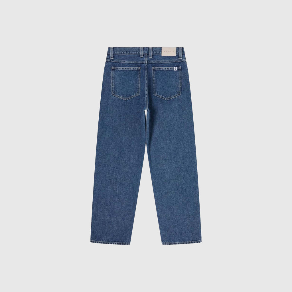 Edwin Matrix Pant - Blue Mid Marble Wash - Back