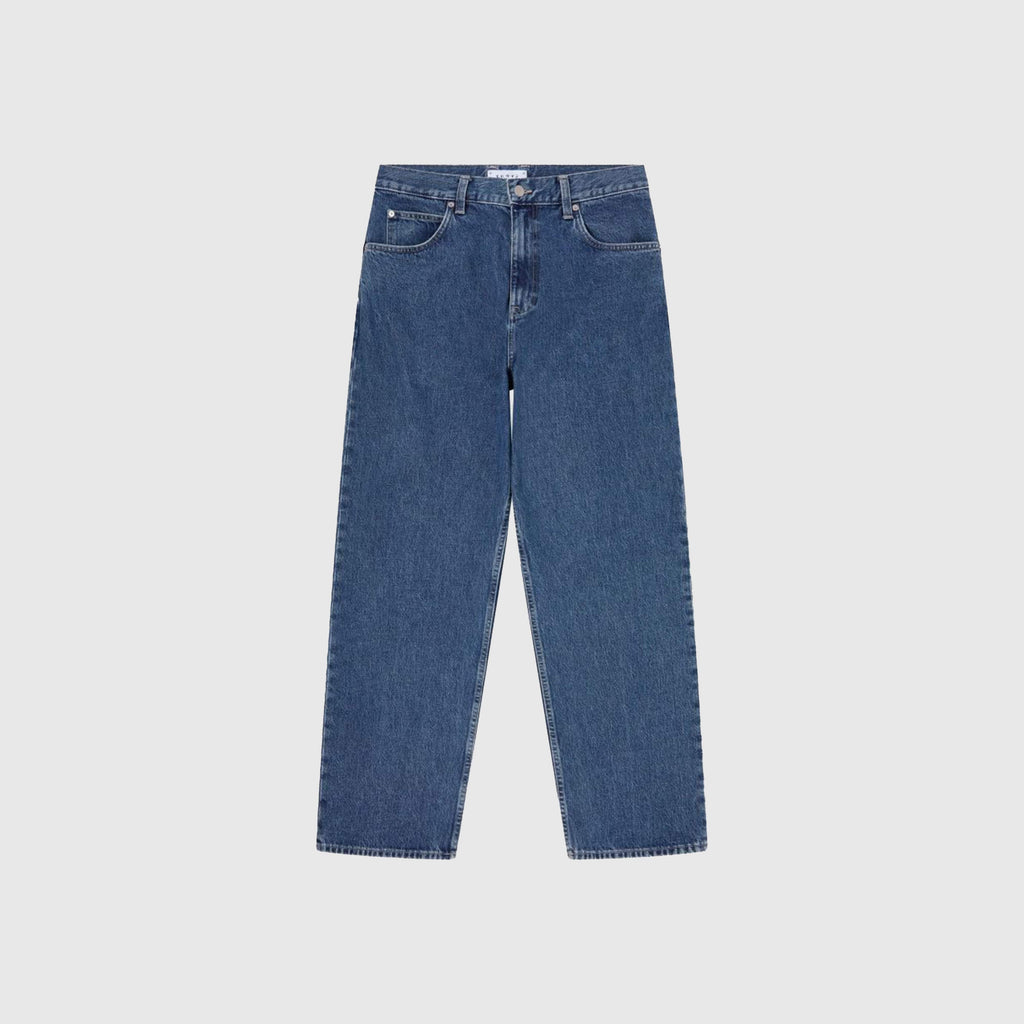 Edwin Matrix Pant - Blue Mid Marble Wash - Front