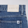 Edwin Matrix Pant - Blue Mid Marble Wash - Back
