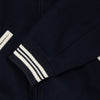 Edwin Campus Jacket Sky - Captain - Front Close Up