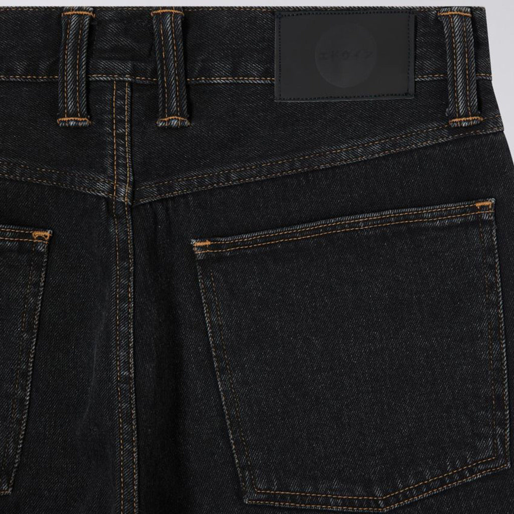 Edwin Tyrell Pant - Black Dark Marble Wash