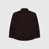 Edwin Jowen Overshirt L/S - Brown Unwashed - Back