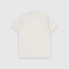 Edwin Kamifuji Chest Tee - Whisper White Garment Washed - Back