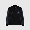 Edwin Angels Jacket - Black Unwashed Front