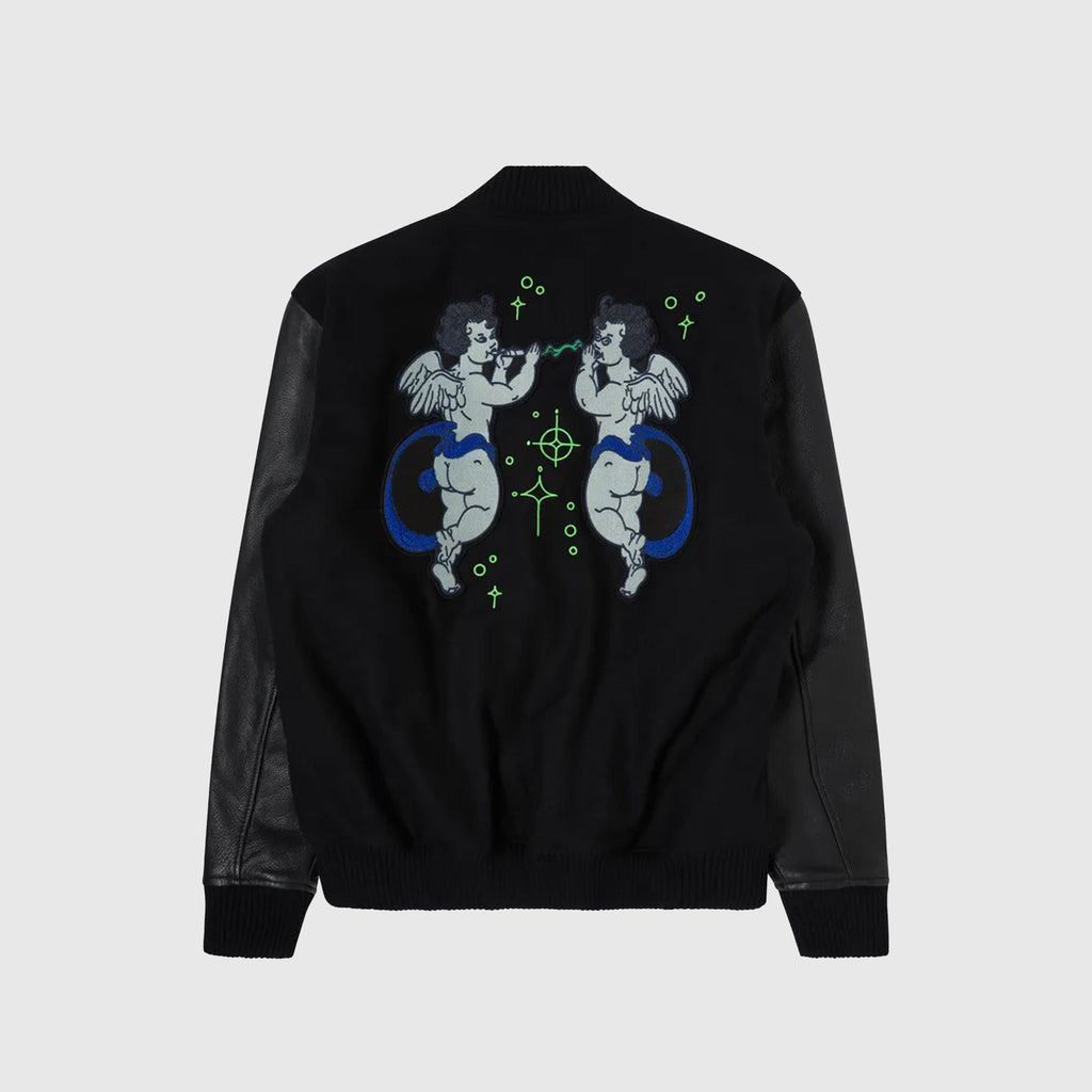 Edwin Angels Jacket - Black Unwashed Back