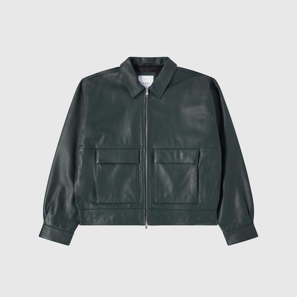 Edwin Dogma Jacket - Dark Green Front