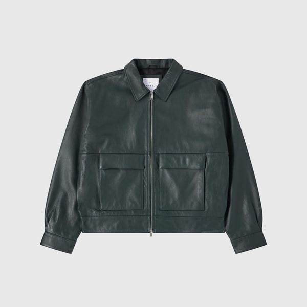 Edwin Dogma Jacket - Dark Green Front
