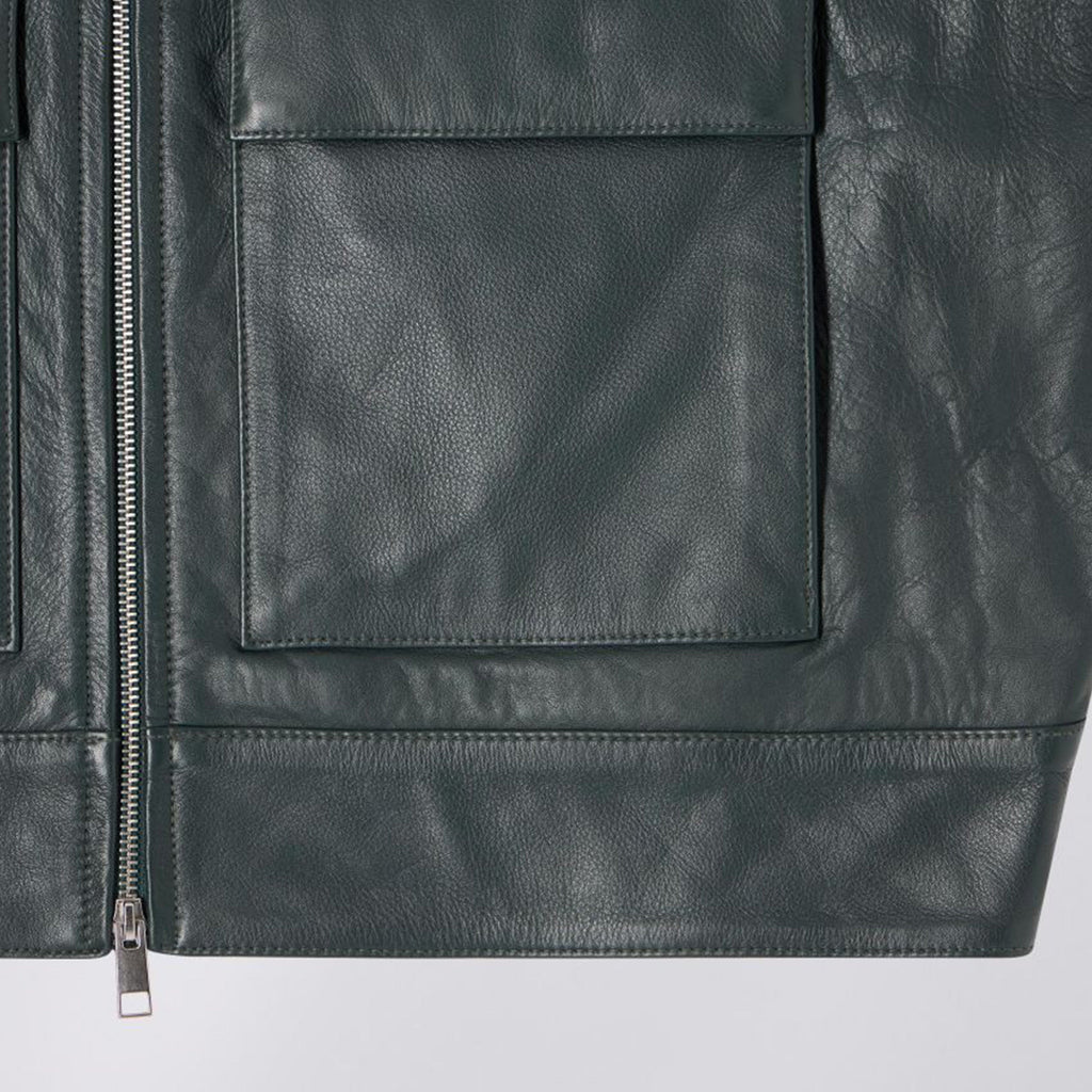 Edwin Dogma Jacket - Dark Green Pocket