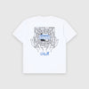 Edwin SS Temples Gate Tee - White Garment Dyed