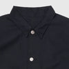 Edwin Coverall Jacket - Black Garment Washed - Front Close Up