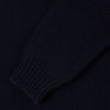 Edwin Ellis Sweater - Navy / Off White - Front Close Up