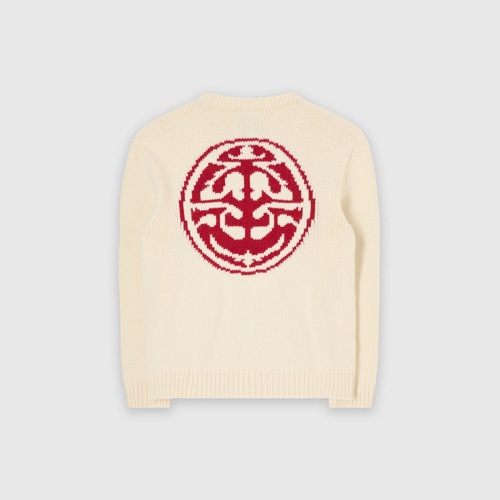 Edwin Ellis Sweater Knit - Off White - Back