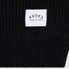 Edwin Gary Zipped Cardigan - Black - Front
