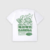 Edwin Kamera Tee - White Garment Washed - Back
