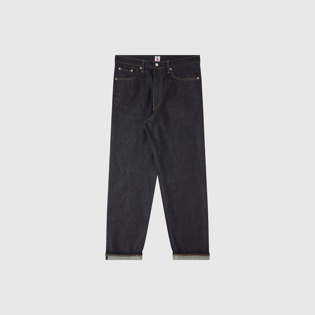 Edwin Loose Jeans Rainbow Selvage - Blue Unwashed - Front