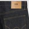 Edwin Loose Jeans Rainbow Selvage - Blue Unwashed - Back Close Up