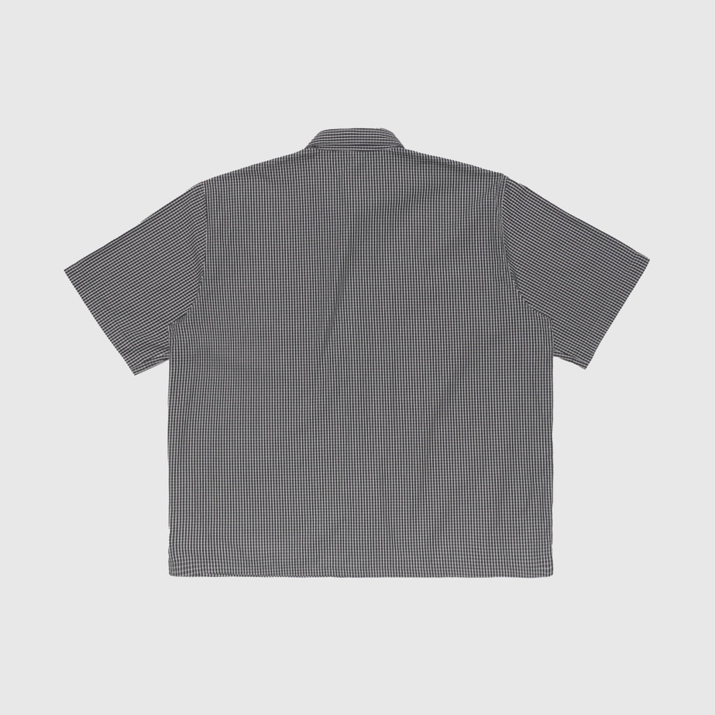 Edwin Millbury Shirt - Black / White Garment Washed - Back