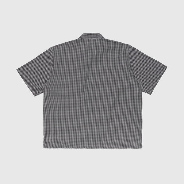 Edwin Millbury Shirt - Black / White Garment Washed - Back