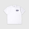 Edwin Monsleur Sakana Tee - White Garment Washed - Front