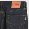 Edwin Nashville - Blue Unwashed - Back Close Up