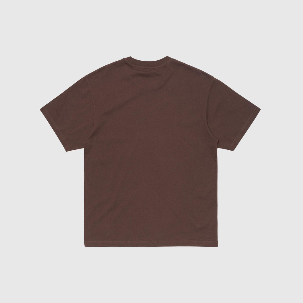 Edwin Oversize Basic TS - Coffee Bean - Back