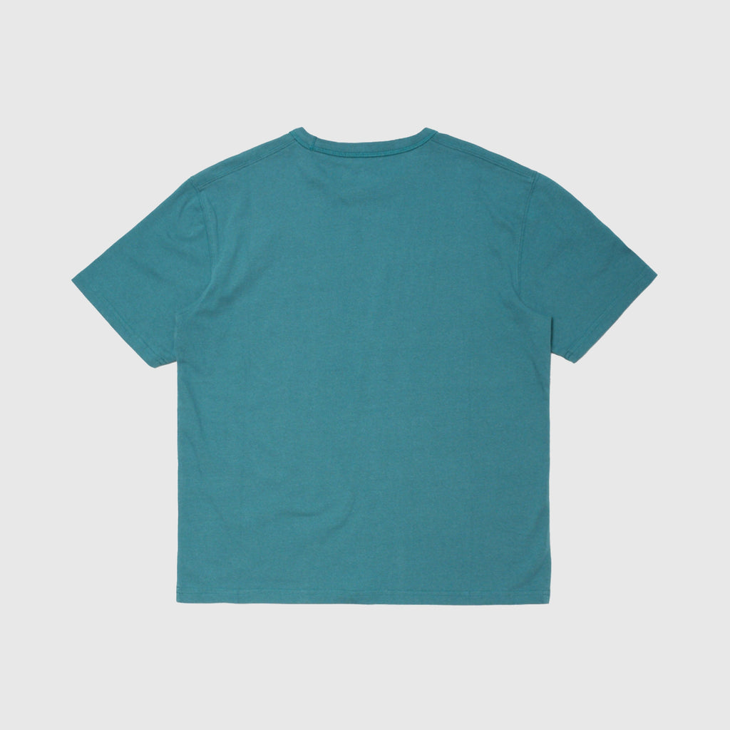 Edwin Regular Basic Tee - Mediterranea Garment Washed - Back
