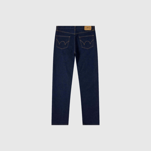 Edwin Regular Straight - Blue Rinsed - Back