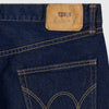 Edwin Regular Straight - Blue Rinsed - Back Close Up