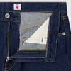 Edwin Regular Straight - Blue Rinsed - Front Close Up
