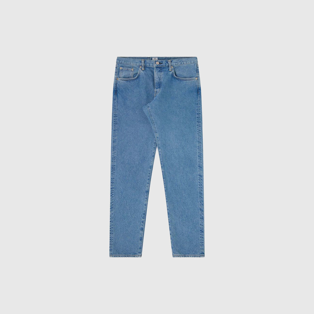 Edwin Regular Tapered Kaihara Pure Indigo Opened Denim - Blue Light Used - Front