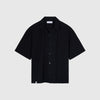 Edwin S/S Sega Shirt - Black Garment Washed - Front