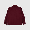 Edwin Sebastian Shirt - Windsor Wine Garment Dyed - Back