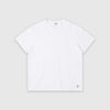 Edwin T-Shirt - White Garment Washed - Front