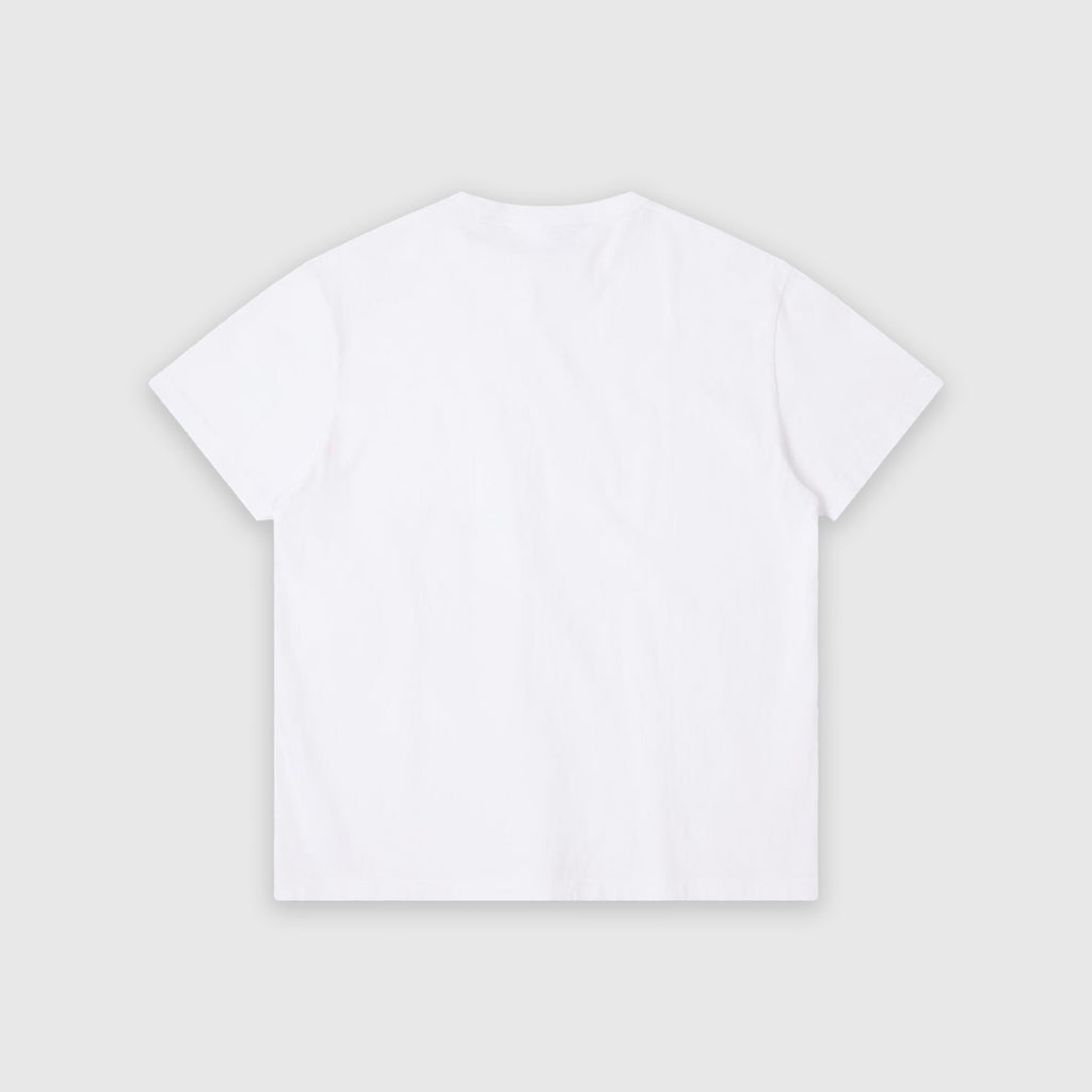 Edwin T-Shirt - White Garment Washed - Back