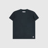 Edwin T Shirt - Black Garment Dyed Wash - Front