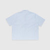 Edwin Toledo Shirt SS Stripes - White / Blue Garment Washed - Back