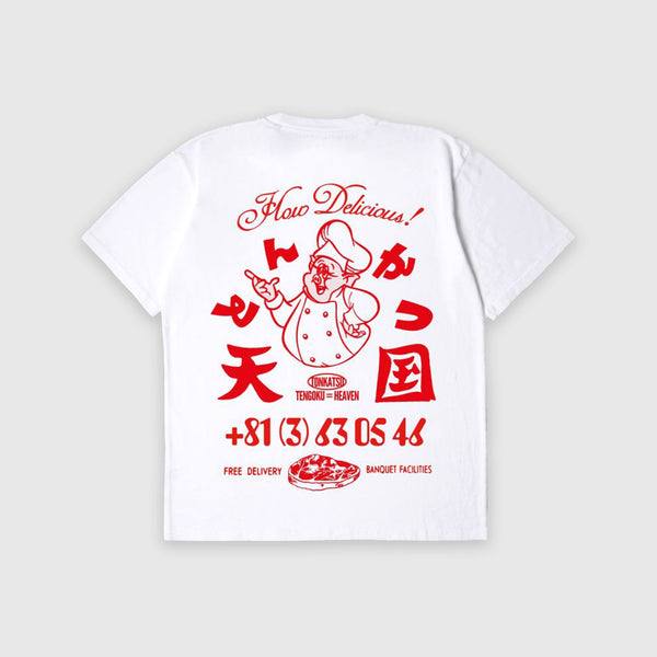 Edwin Tonkatsu Tee - White - Back