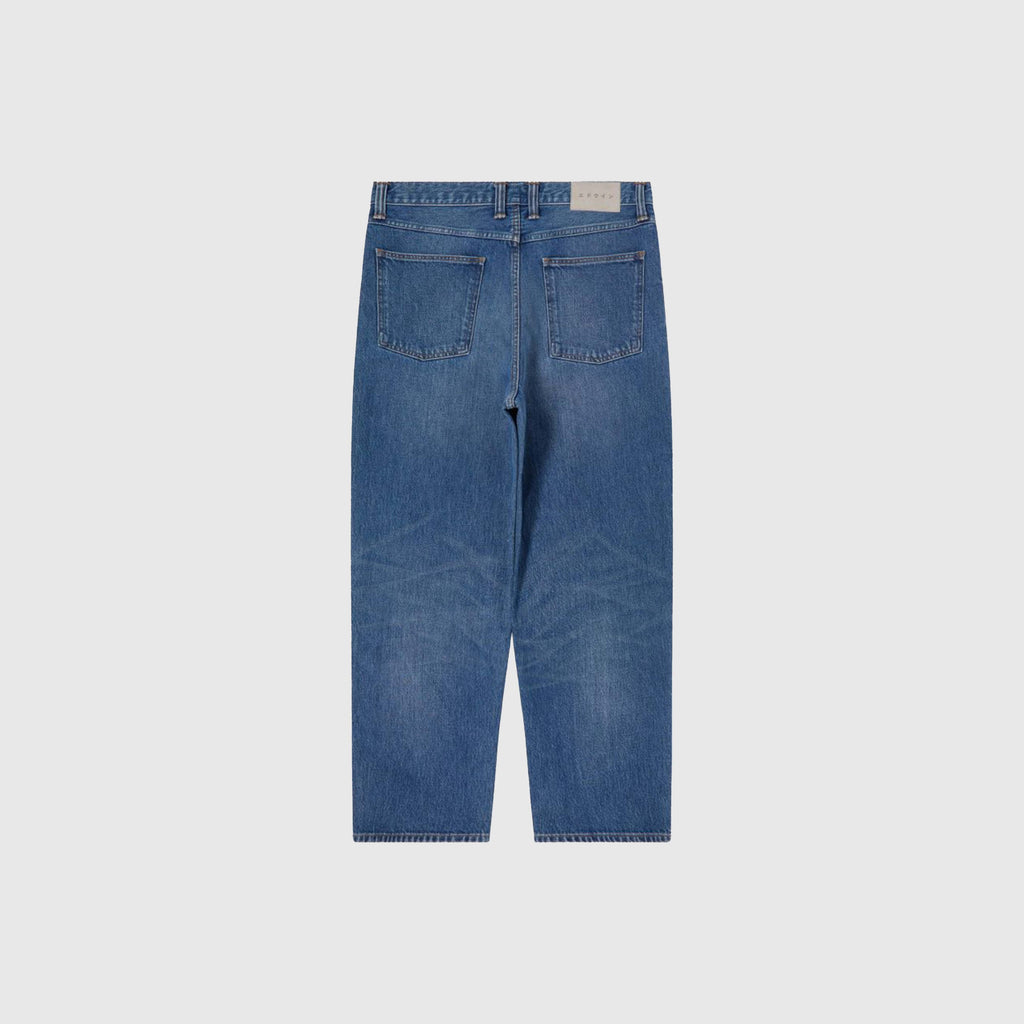 Edwin Tyrell Pant - Blue Magna Wash - Back