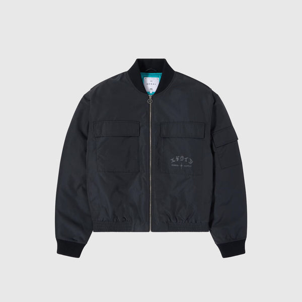 Edwin Ultra Bomber - Black - Front