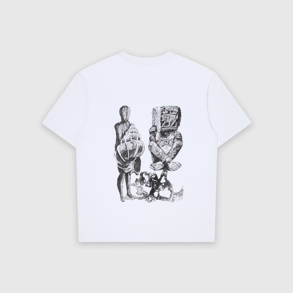 Edwin Yusuke Isao T Shirt - White - Back