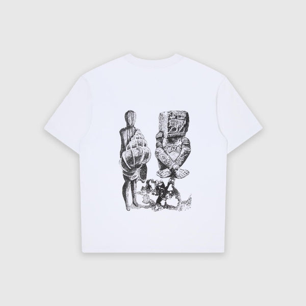 Edwin Yusuke Isao T Shirt - White - Back