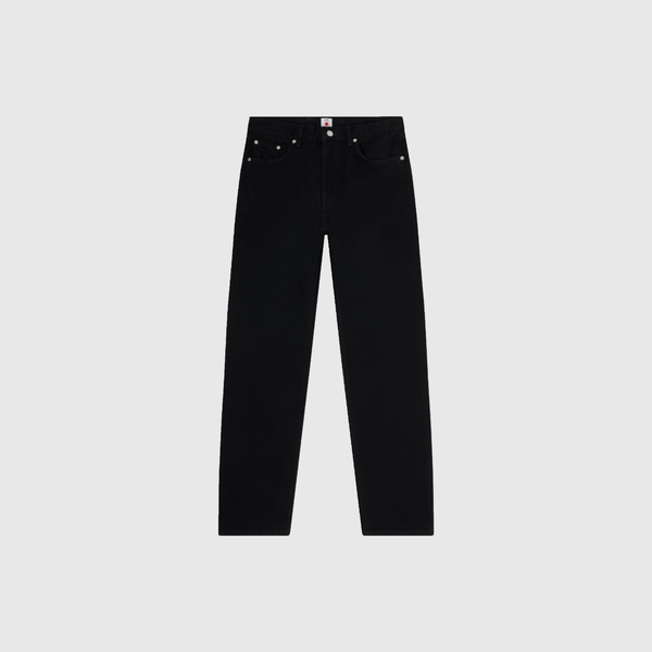 Edwin Regular Straight - Black Unwashed