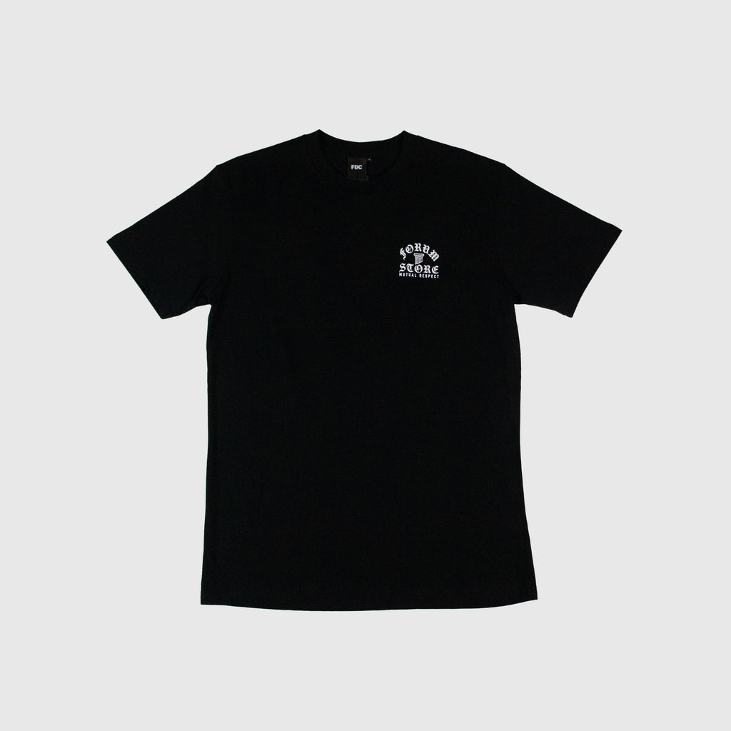 FDC Mutual Respect Tee - Black - Front