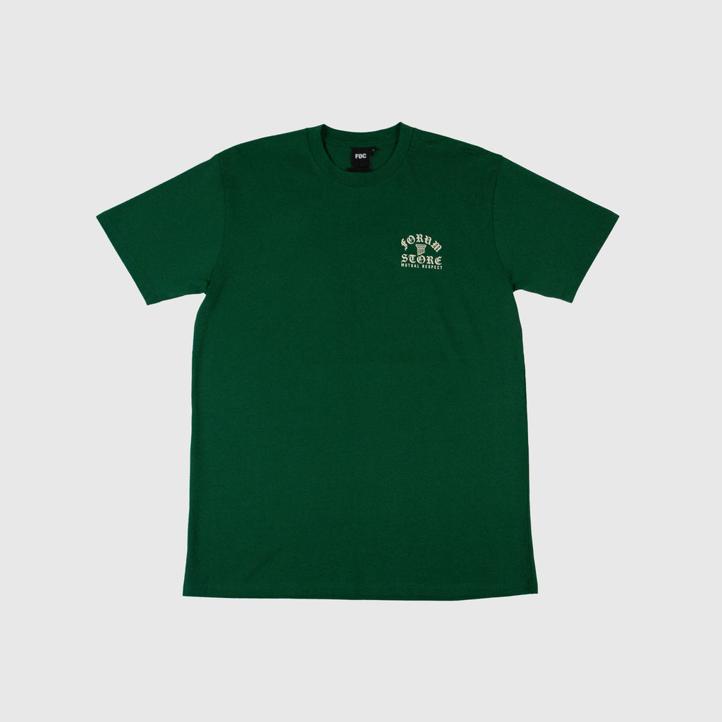 FDC Mutual Respect Tee - Emerald - Front