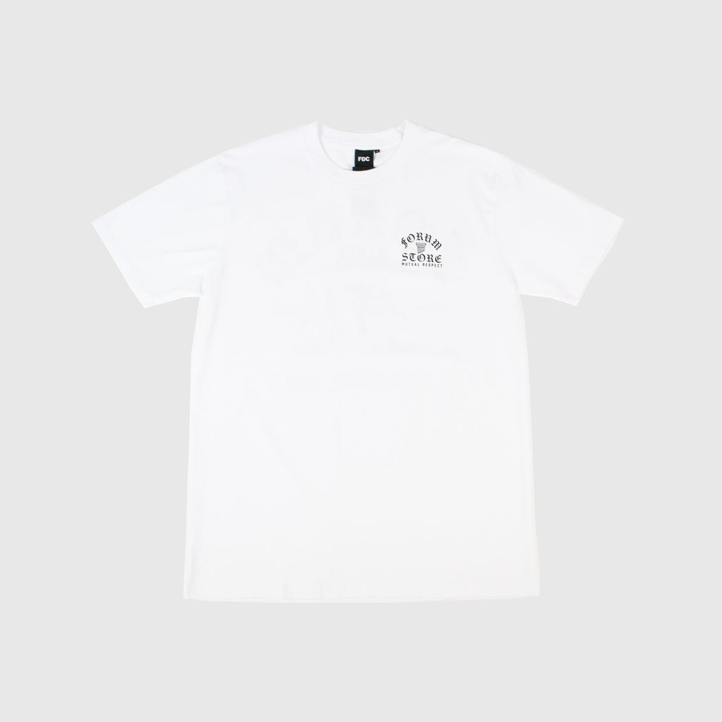 FDC Mutual Respect Tee - White - Front